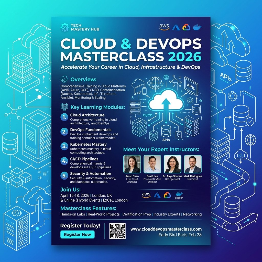 Poster Cloud DevOps Masterclass