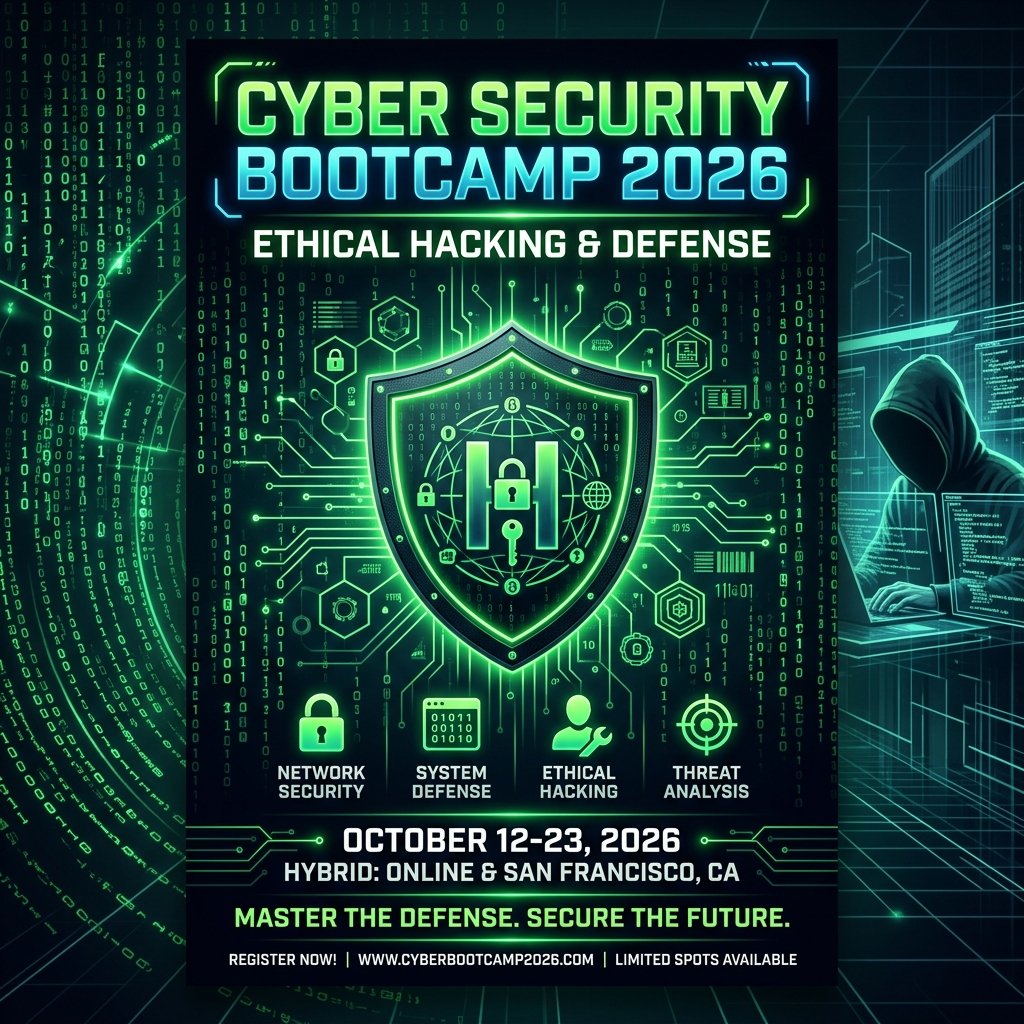 Poster Cyber Security Bootcamp